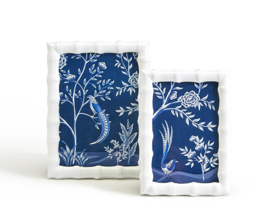 White Bamboo Frame