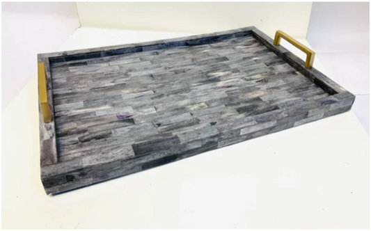 Gray Bone Tray