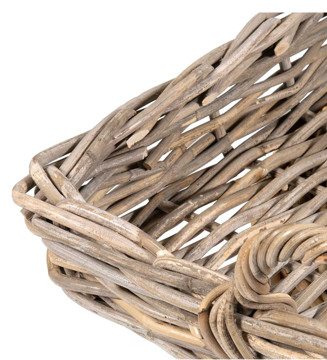 Rectangular Rattan Tray