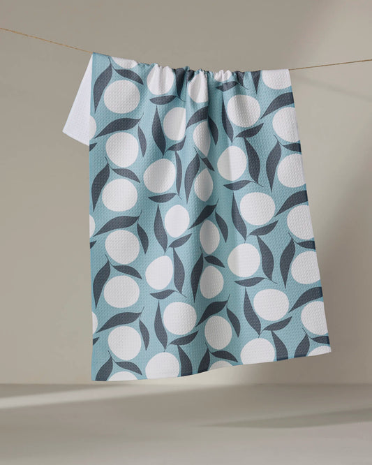 Bouncing Blooms Tea Towel