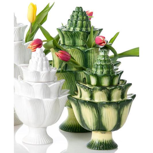 Large Green Tulipiere