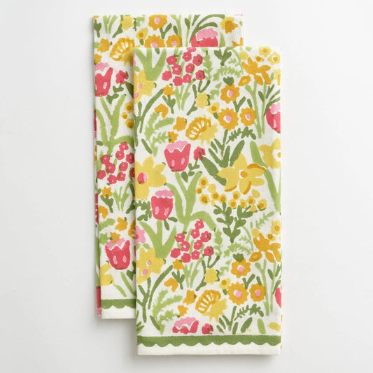 Floral Tea Towel