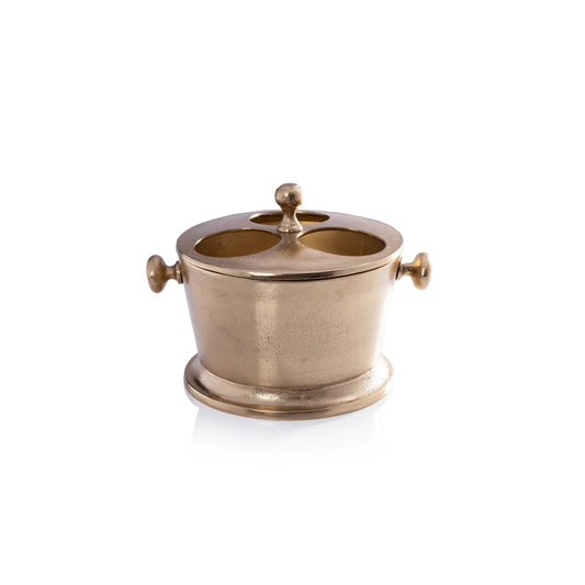 Gold Three Bottle Holder