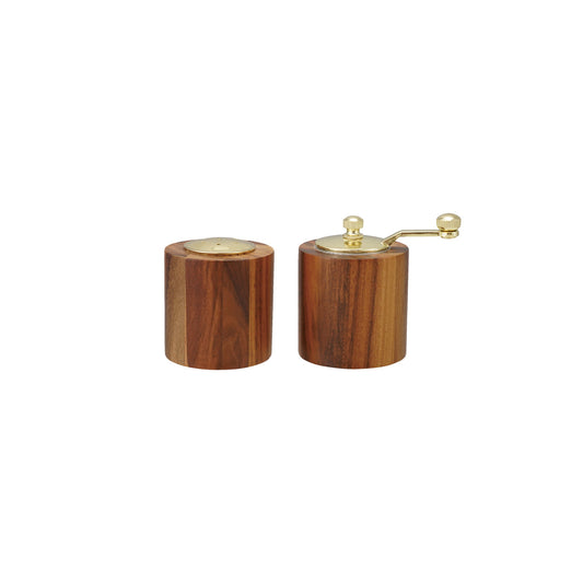Wood Salt Shaker and Pepper Mill