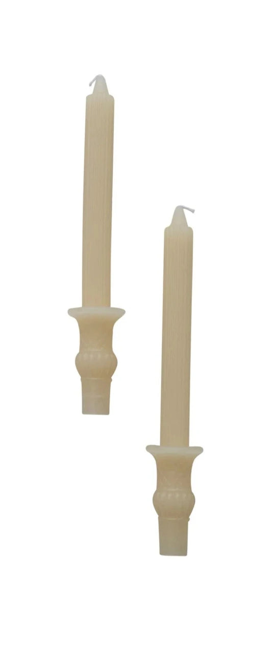 Cream Taper Candles