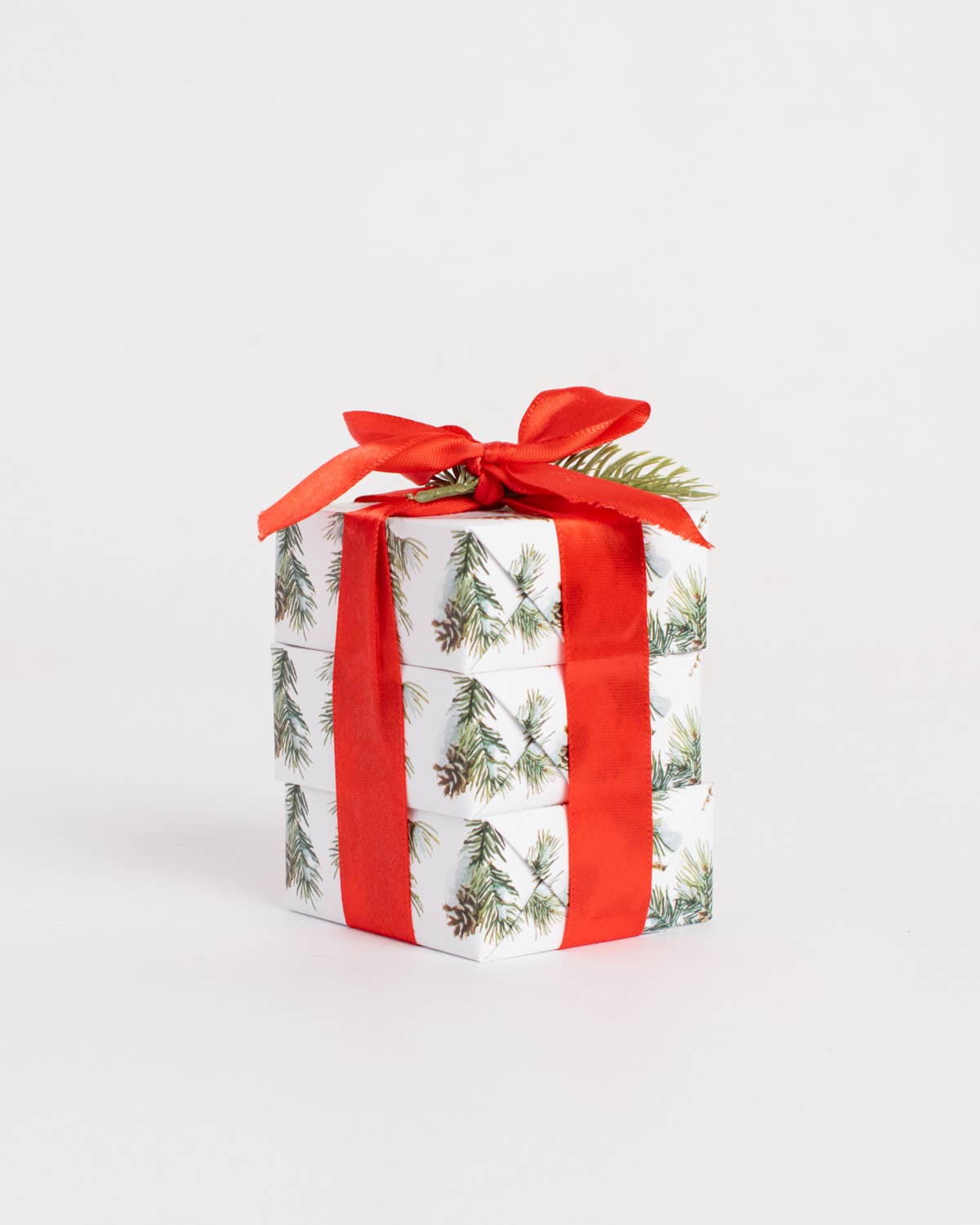 Evergreen Christmas Bar Soap Gift Set - Set of 3