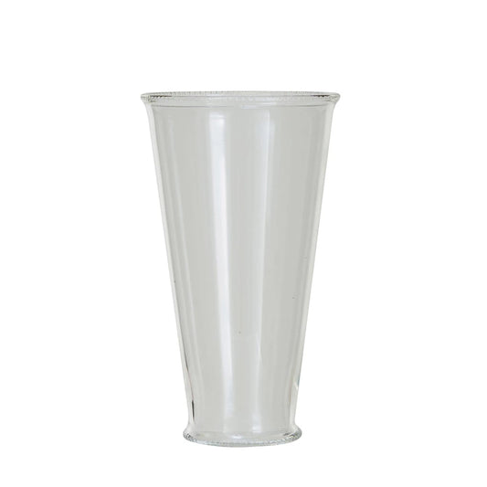 Large Etched Drinking Glass