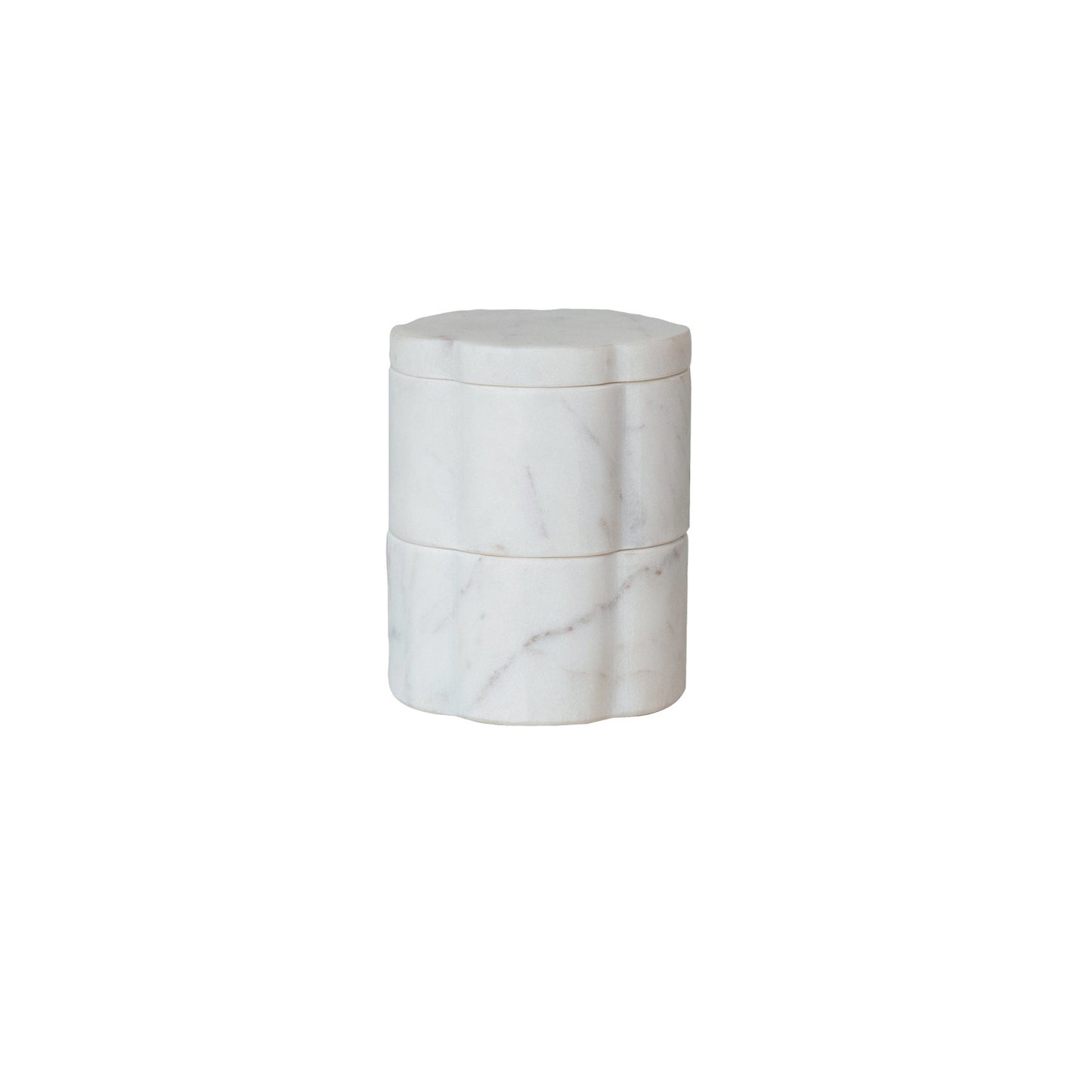 Marble Stackable Pinch Pots