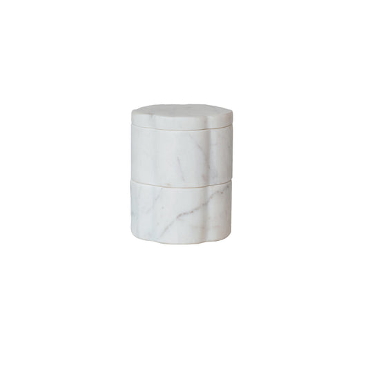 Marble Stackable Pinch Pots