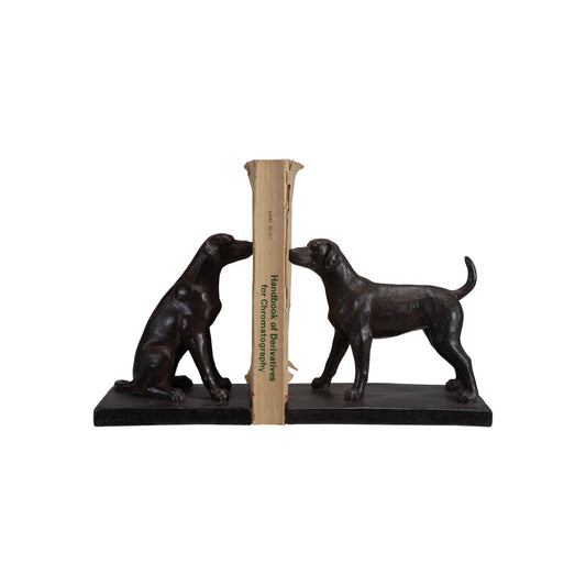 Black Dog Bookends