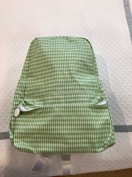 Gingham Leaf Backpack