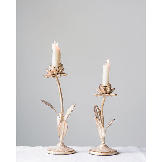 Flower Candle Holders