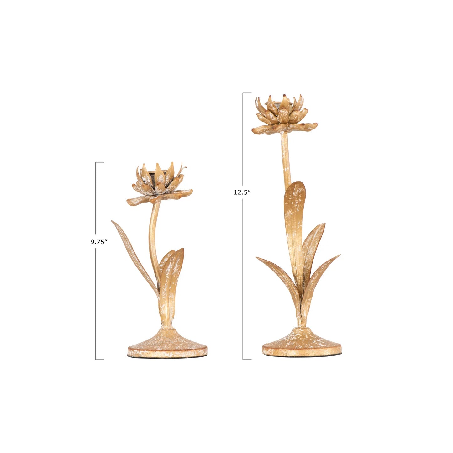 Flower Candle Holders