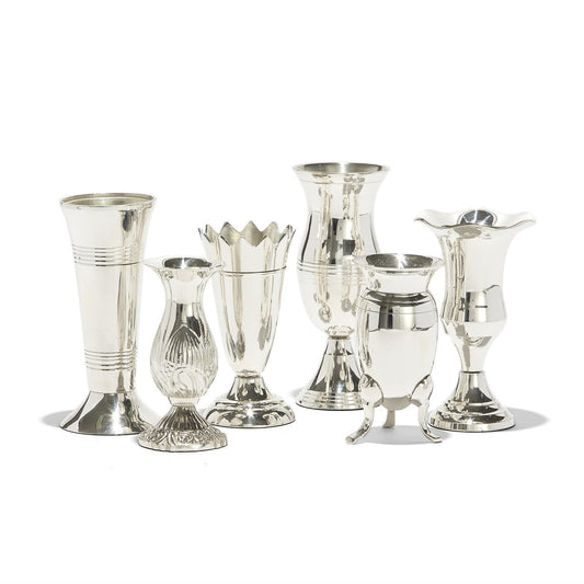 Queen Anne Silver Vases