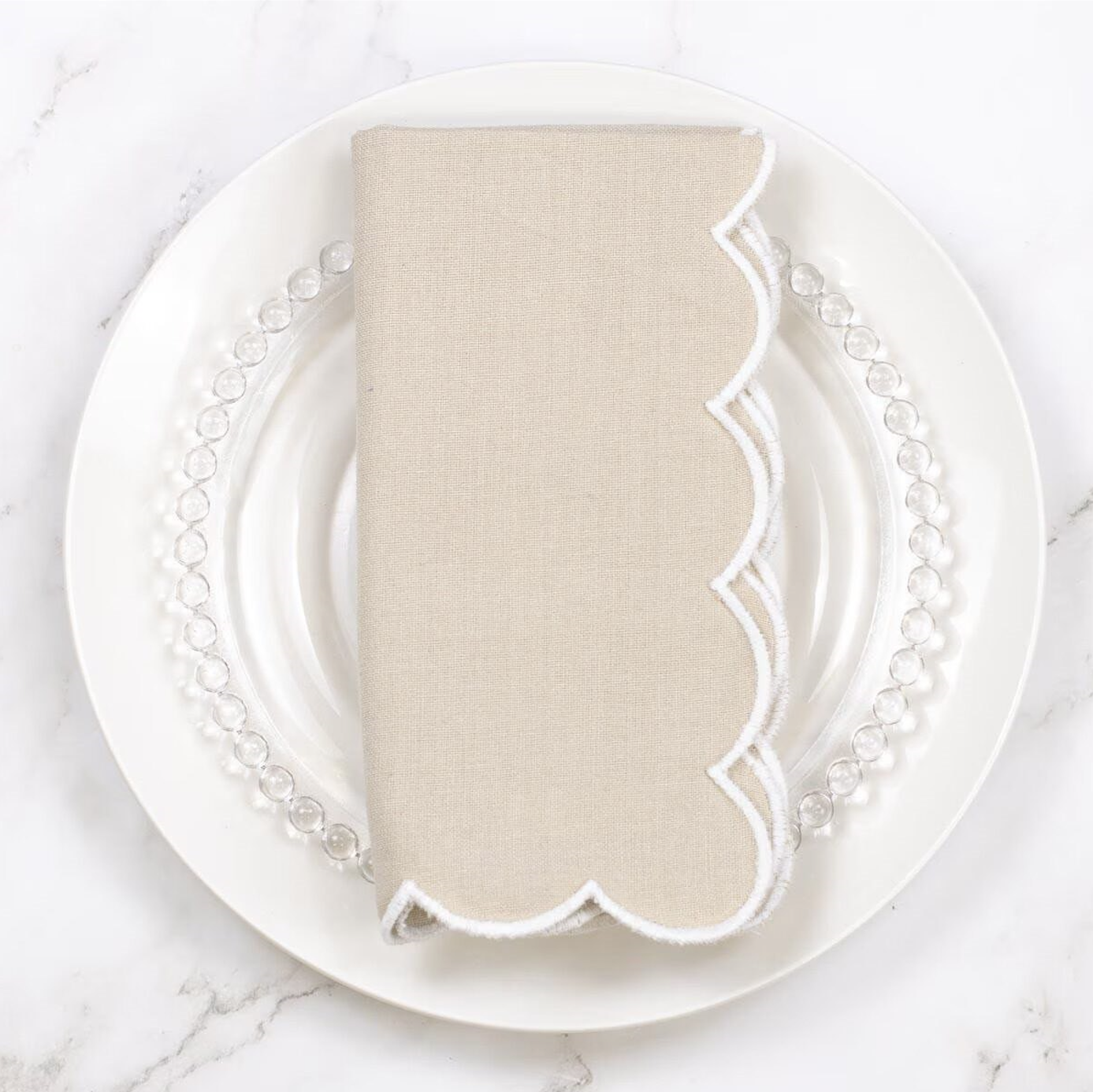 Scalloped Napkin