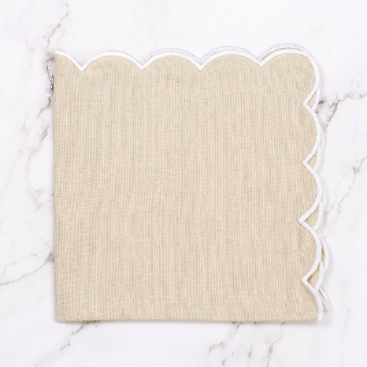 Scalloped Napkin