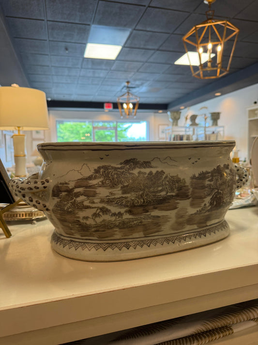 Antique landscape Planter