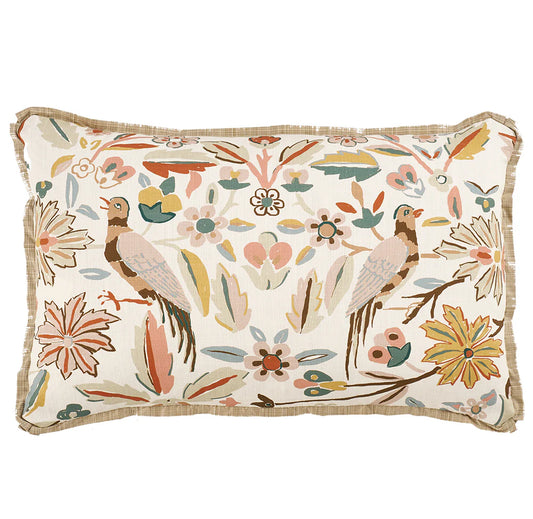 Whimsical Pheasant Pillow